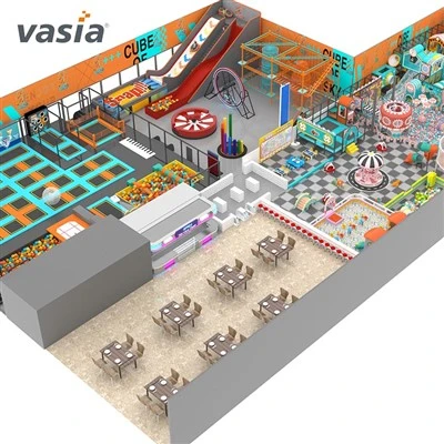 trampolin park proizveden u Kini